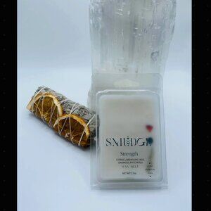 Give Me Strength Wax Melts Crystal Chips & Sage NEW